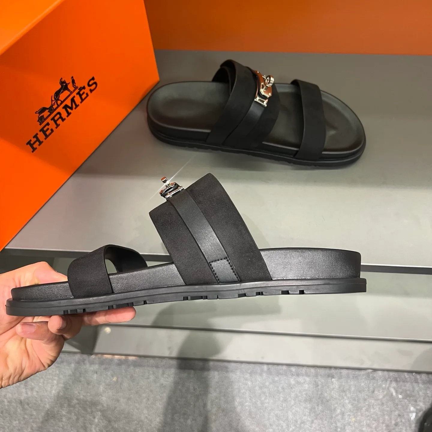 Men's shoes 💰300, size 38-45, the new 2014 summer Hermes shoes are the same as the original ones, handmade by masters! ❥High-end customization, exclusive products, the highest version in the industry⚠❥Using: Hermers upper: (pursuing top walking comfort) ✨Top quality on sale━━━━Hermes━━━━━